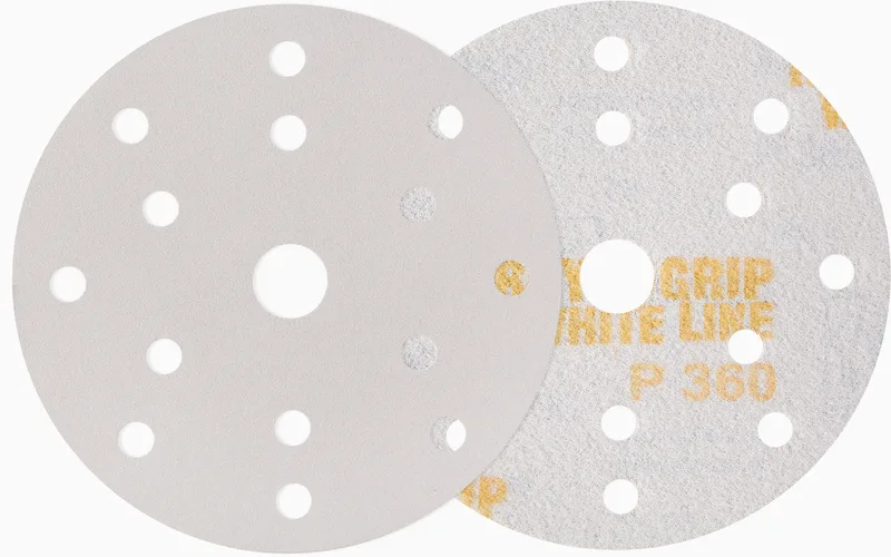Disco Lixa Rhynogrip White Line 8F 125mm G120 Indasa