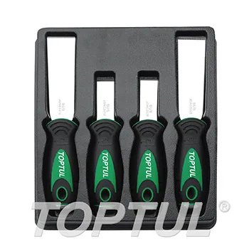 Jogo Raspadores Aço Inox 4Pçs JGAT0401 Toptul