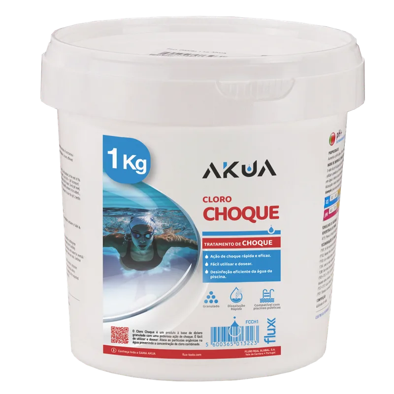 Cloro Choque AKUA 1Kg Flux