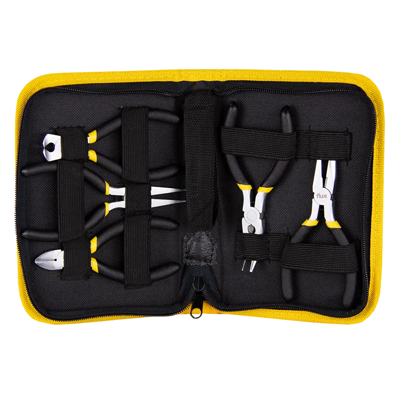 Conjunto Misto 5 Alicates Eletronica Flux