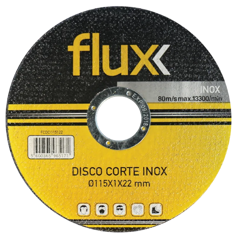 Disco Corte Inox 125x1x22,2mm Flux