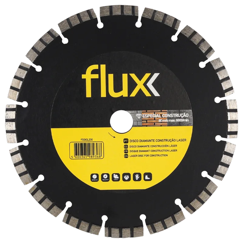 Disco Diamante Construçao Laser 230mm Flux