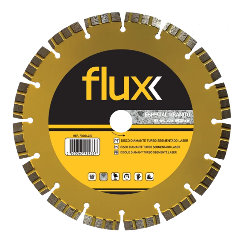 Disco Diamante Granito Laser 230mm Flux