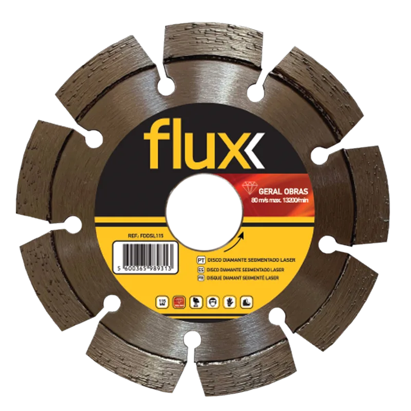 Disco Diamante Segmentado Laser 230mm Flux
