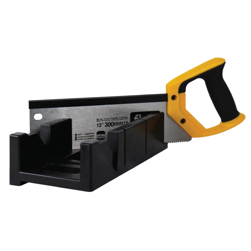 Esquadria Plastica Serrote Costas 300mm Cabo Bimateria Flux