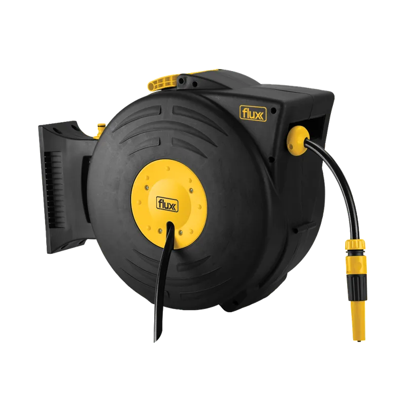 Enrolador Retrátil Automático Mangueira 1/2 20mts Flux