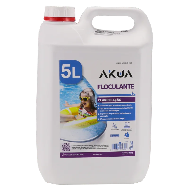 Floculante Liquido 5Lt AKUA Flux