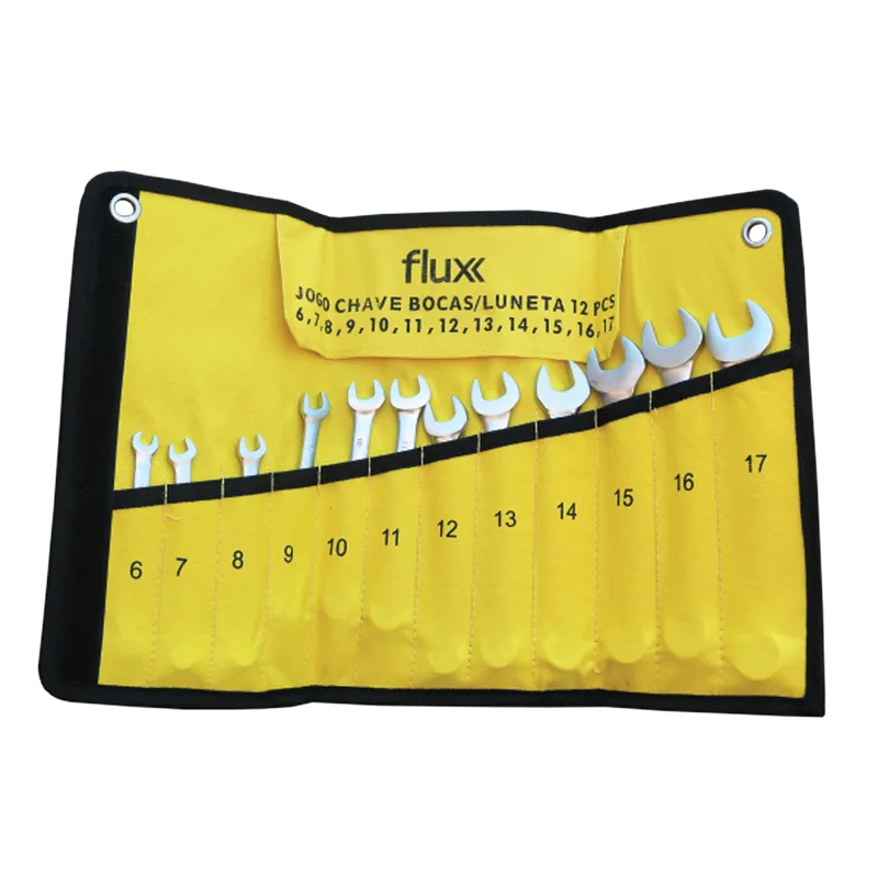 Chave Boca+Luneta Cnj 12pcs Flux