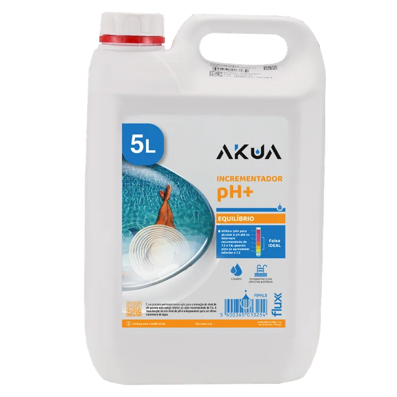 Incrementador PH+ Liquido  5Lt AKUA Flux