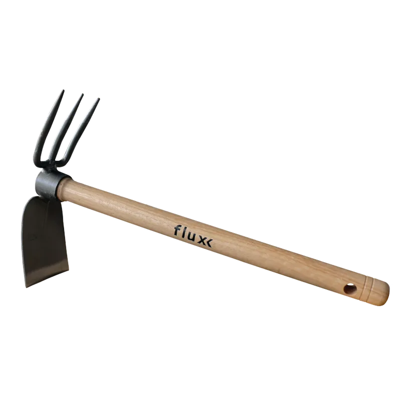 Sacho 3 Dentes Com Cabo Flux