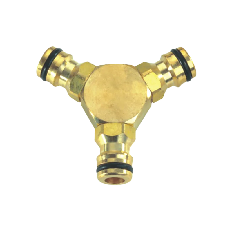 Uniao Rapida Latao 3 Vias Flux