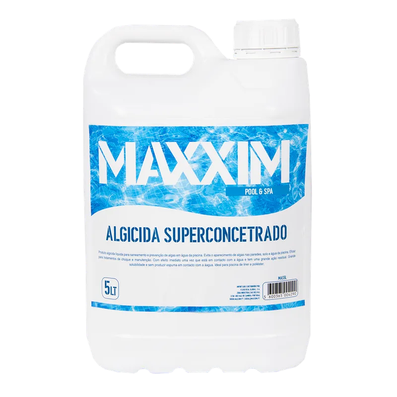 Algicida Superconcentrado 5Lt 1un Maxxim
